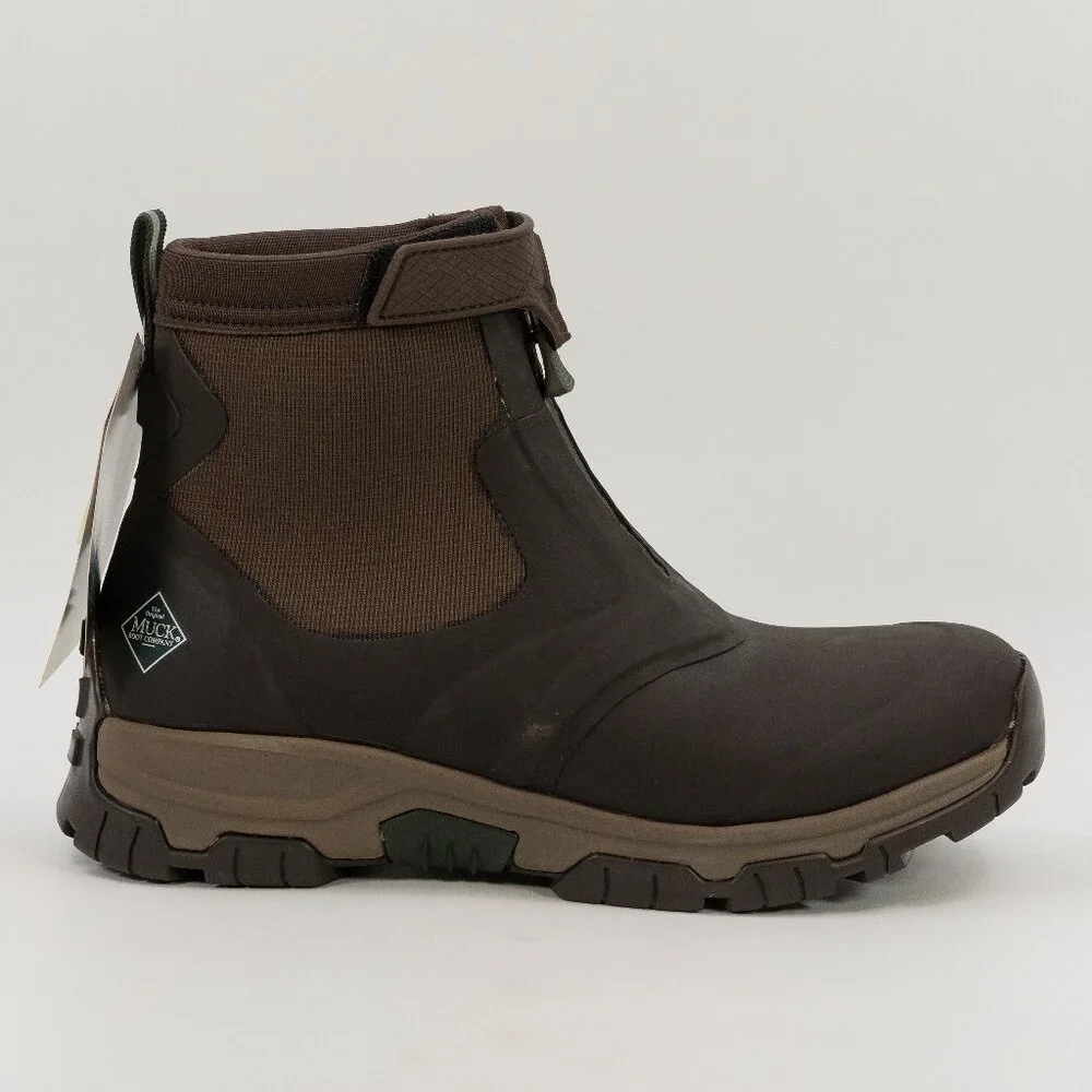 The Muck Boot Company Men's Apex Mid Zip 'Dark Brown' AXMZ-900 Multi Size